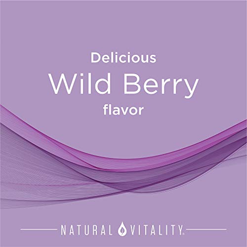 Natural Vitality Calm Specifics Calmful Gut - Probiotics And Enzymes For A Healthy Gut - Wildberry, 6 Oz #TOP7