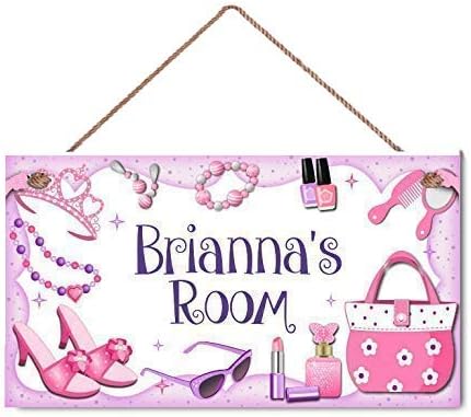 Miniatura 9 de Letrero personalizado para puerta de dormitorio de niños, letrero de arte de pared de flores de margarita, letreros de madera personalizados para