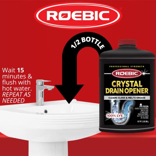 image for Roebic HD-CRY-DO Heavy Duty Cleaner Clears Clogs and Melts Grease Prof