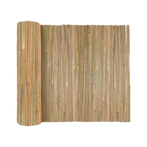 JUANIO Canisse en Bambou, Brise-Vue clôture de Jardin décorative extérieure, Couverture de Protection Contre Le Vent et Le Soleil - Hauteur 100 x Longueur...