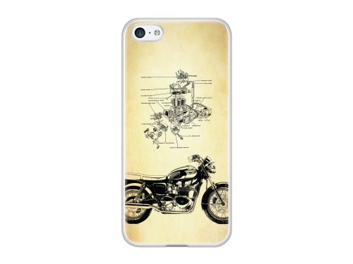 Cellet Bike Proguard   Carcasa para iPhone 5C, Color Blanco