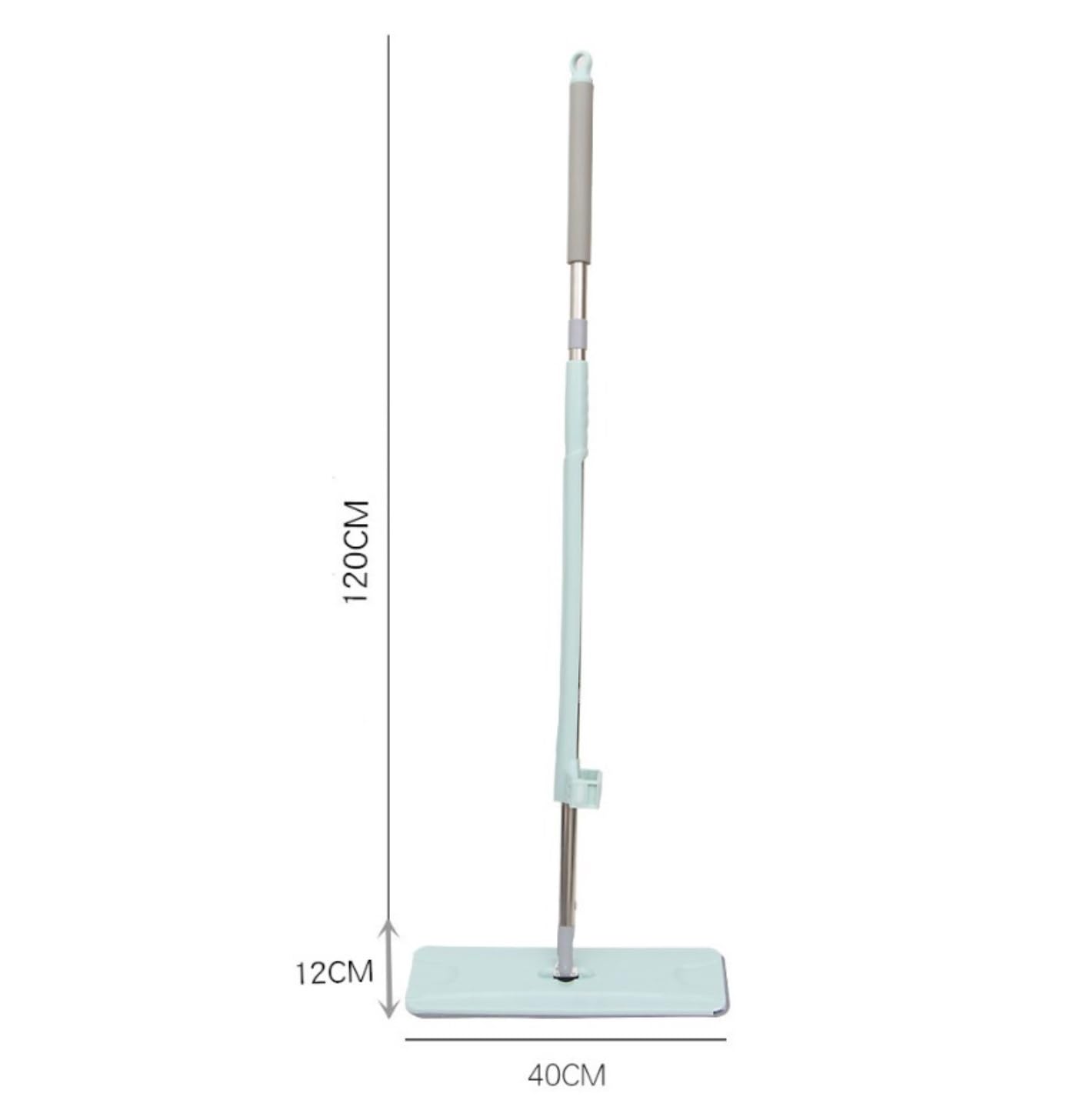 Fregona Fregona De Lavado A Mano con Trapo Plano Y Almohadilla Limpieza Microfibra para El Hogar Herramienta Limpieza Suelo
