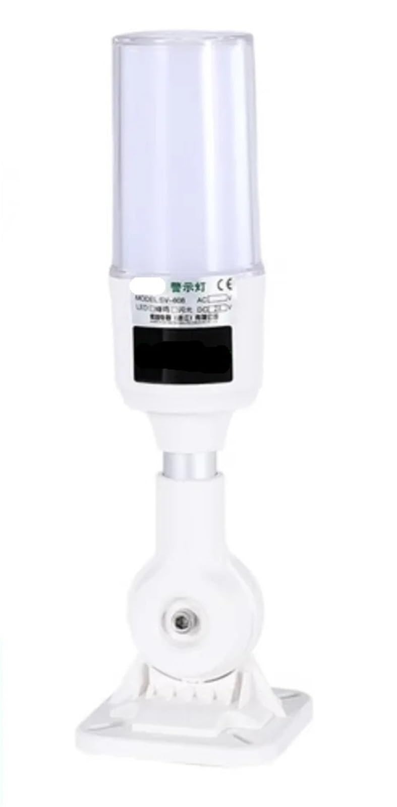Luz LED de alarma de sirena de 12 V/24 V/220 V con luz de advertencia de zumbador, lámpara de señal roja/verde/amarilla, indicador de alerta, equipo de capa de torre (12 V plegado constante-01)