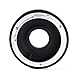FOTGA FD-EOS Objektiv-Mount-Adapter-Ring mit Glas für Canon FD FL-Objektiv Auf EOS EF EF-S 300D 350D 400D 450D 500D 550D 600D 1000D 1100D 1200D 750D 760D Digital Rebels T1i, XT, XTi, Xs, Xsi