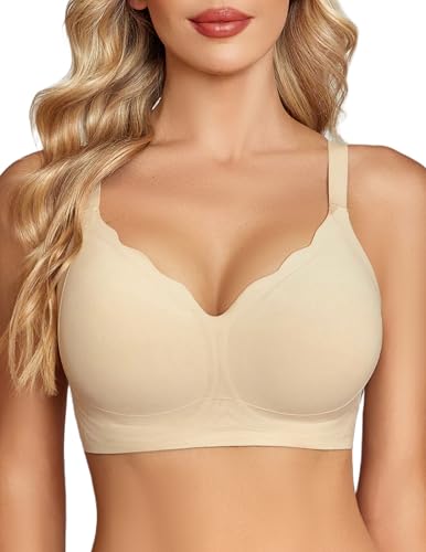 Image of Avidlove Bras for Women No Underwire Seamless Bra Comfortble Bralette Full Coverage Everyday Bras