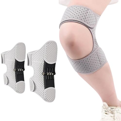 Joint Power Support Knee Brace with 4 Springs, Ergonomic Knee Stabilizer Pad, Inspired Lift Brace,...
