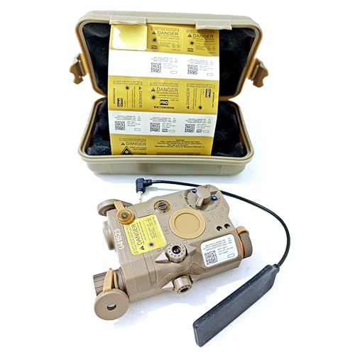 HWZ PEQ-15 Style Battery Case Box LED Flashlight DE Tan for AEG GBB CQB tb67