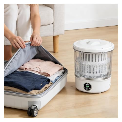 Lavadora para ropa interior portátil de 3L con batería de 6000mAh 6
