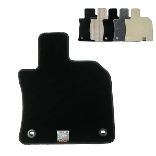 ESTATE LEXUS RX【運転席のみ】レクサス RX フロアマット エクセレントシリーズ カーマット (ウェーブブラック, 20系【2015/10〜】ロック糸:ブラック)