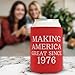Birthday Favors for 50th Birthday Making America Great Since 1976 2 Pack Can Drink Coolers Red