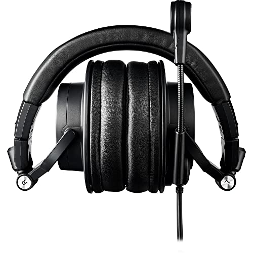 Image of Audio-Technica ATH-M50xSTS XLR StreamSet Streaming Headset + Microfiber Cleaning Cloth + Headphone Stand + Goby Labs Headphone Cleaner 4 fl oz