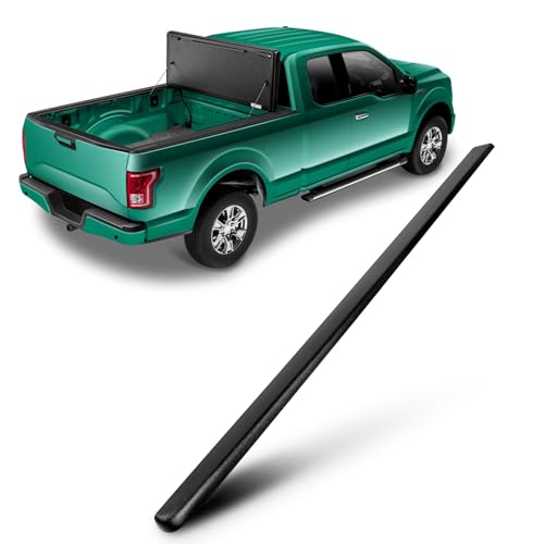 SCITOO ABS Truck Bed Rail Caps Fits for 2001-2006 for GMC Sierra & Chevrolet Silverado 1500 2500 3500 2PCS Matte Black Truck Bed Side Rail Protector 72-40151