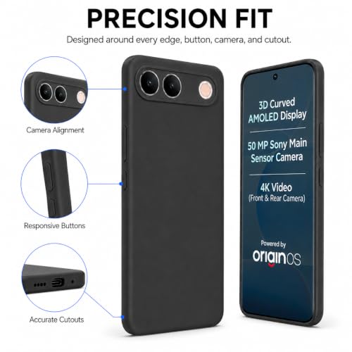 Image of FIRST MART Matte Silicone Back Cover for Vivo S2 - Black