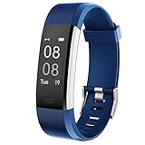 【Schlaue Benachrichtigungen 】 Die Uhr wird vibrieren, um Sie zu benachrichtigen das Ihr Telefon einen Telefonanruf, SMS-Text und SNS-Nachrichten einschließlich Facebook, Twitter, WhatsApp, Linkedin, Messenger, etc. erhalten hat. Verbinden Sie einfach das Armband über APP mit Ihrem Telefon und Konfigurieren sie das Armband in der App, Sie werden nie einen Anruf und eine Nachricht verpassen.