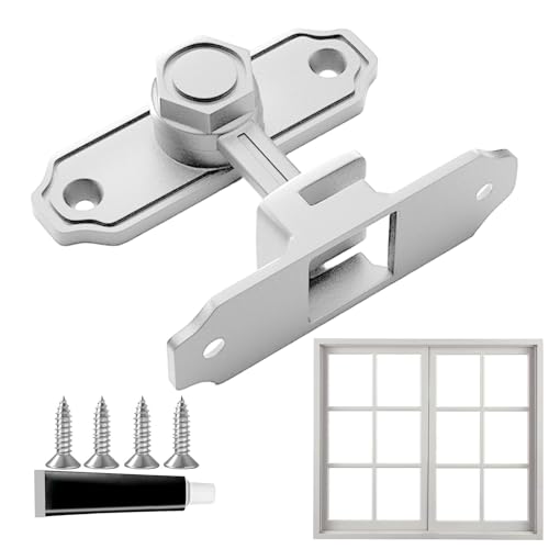 Hebebühne für Scheunentüren – schweres Türschloss | Freier Sicherheitshaken, Sicherheitsschrauben, Gate-Stopper, Garagentorstopper mit 4 Schrauben, 1 Hebebühne für Scheunentüren – schweres Türschloss | Freier Sicherheitshaken, Sicherheitsschrauben, Gate-Stopper, Garagentorstopper mit 4 Schrauben, 1