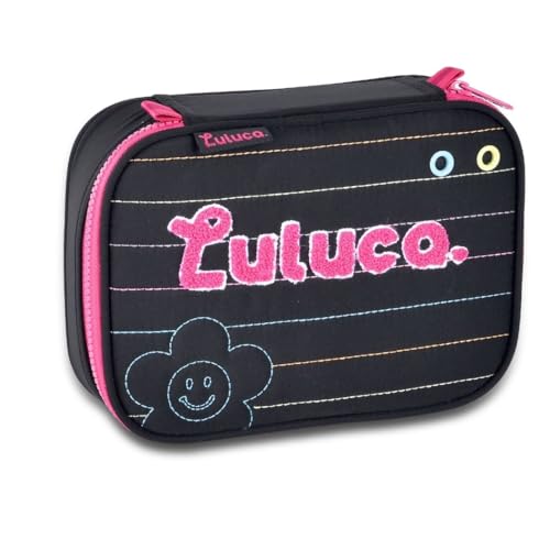 Estojo Box Escolar Da Youtuber Luluca PRETO