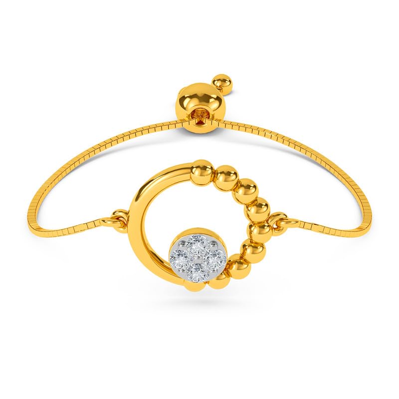 KISNA 14KT Yellow SI Diamond Gold Ring for Women | Yoela Adjustable S9 (B0B31KMDDL) Amazon Price History, Amazon Price Tracker