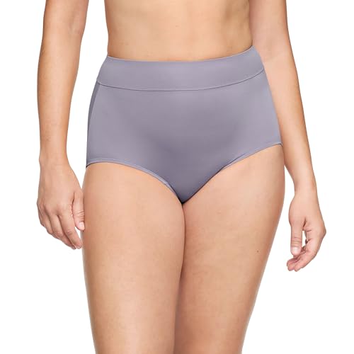 Image of Warner's Women's No Pinching No Problems Hi Cut Brief Panty