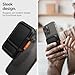 Spigen for MagSafe Wallet, Heavy Duty Hardshell Magnetic Card Holder Compatible with iPhone 17/16/15/14/13/12 Pixel 10 Series MagSafe-Cases Pixelsnap Holds 5-6 Cards - Black (Lock Fit MagFit)