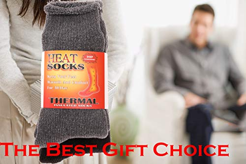 Meias térmicas masculinas isoladas grossas armadilhas extra super quentes inverno botas de clima fri
