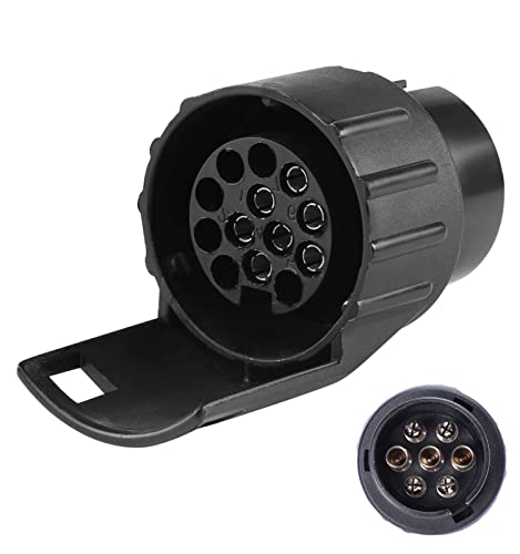 SPARKMOTO 7 auf 13 polig Anhänger Adapter,Für die Verbindung von PKW BZW....