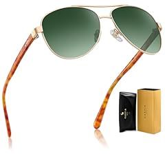 6. Gold Frame Green Gradient-amber Tortoise Legs