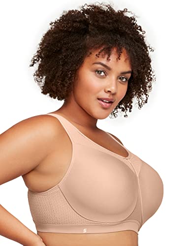 Glamorise Womens Hi-Impact Underwire Underwire #9066 Sports Bra, Café, 36C Us #TOP3