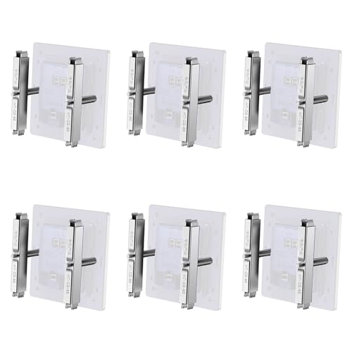 Eagles Cassette Repair Device/Electrical Box Repair, 86 Type 6pcs Universal Cassette Repairer Screw Switch Socket Repair Tool Junction Box Repair Tool(Patented, Easier to Operate)