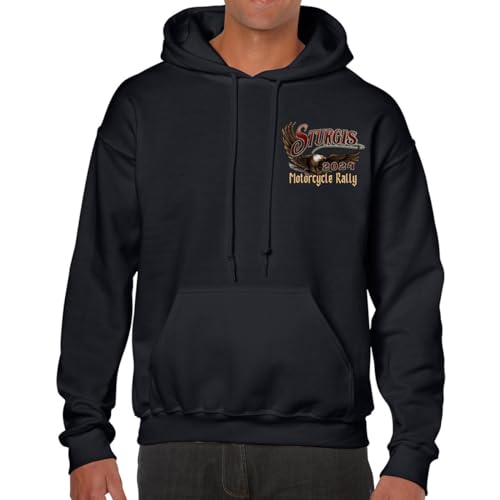 2024 Sturgis Motorcycle Rally Legendary Main Street Pullover Hoodie3