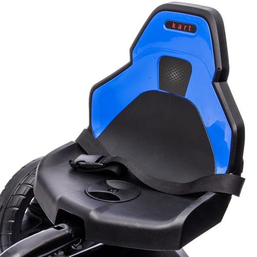 12V Electric Go Kart for Toddlers, Drift Kart with 7Ah Battery 35W Motor, High/Low Safety Speed Max 2.8MPH for Child, Max Load 66lbs, Electric Vehicle Toy for Kids Christmas Birthday Gift