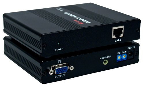 ViewSonic Qvs 180 Meter VGA/qxga CAT5 Externder with Stereo