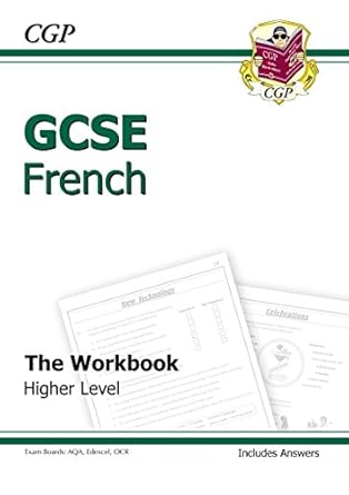GCSE French Workbook (including Answers) Higher (A*-G course)