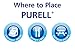 Purell - 3081-02-ECIN PURELL Advanced Hand Sanitizer Soothing Gel, Fresh scent, with Aloe and Vitamin E - 1 Liter pump bottle (Pack of 2) - 3081-02-EC