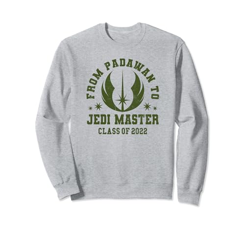 Sweat Star Wars Class Of 2022 en coton pour fan de Jedi