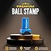 HODL 21 Ball Badge Golf Ball Stamp – Self-Inking Golf Marker, Quick-Dry & Waterproof – No Leaks, No Messy Refills – Durable, Reusable Golf Ball Stamper Golfing Gift & Accessory (Orange Bitcoin)