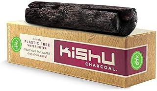 Kishu Charcoal XL for 3 Gallon Jugs. The Finest Activated Charcoal from Japan. Bonds with toxins in tap Water. Lasts 4 Months.