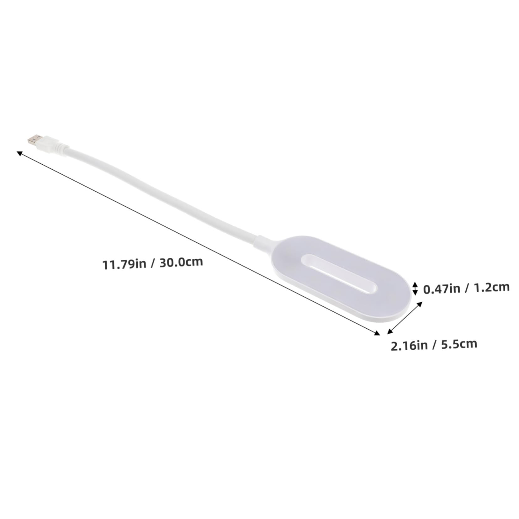 LIFKOME USB Reading Lamp with Flexible Gooseneck Led Light for Bedside Laptop and Reading Portable and Eye-Caring Design for and Bedrooms