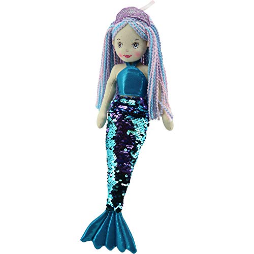 Sweety Toys- Sirena Muñeca de tra, Color Turquesa (11902)