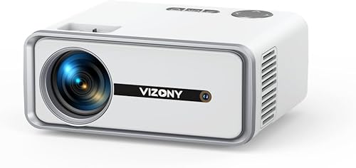 Mini proyector con WiFi y Bluetooth, proyector de película casera Native 1080P FHD, proyector portátil para exteriores con pantalla de 250 pulgadas