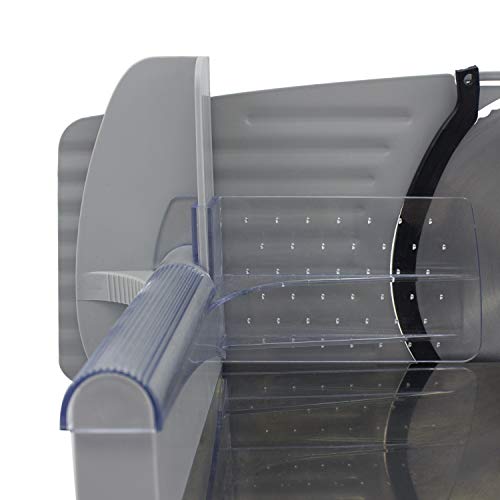 Nesco Fs-200, Food Slicer, Gray, Aluminum With 7.5 Inch Stainless Steel Blade, 180 Watts, One Size #TOP7
