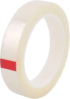 FAUUCHE JF-Xuan Tape Dispenser 20mm x 66m Single Sided Adhesive Easy-Clear Marking Warning Tape Clear