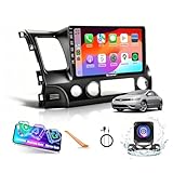 for Honda Civic 2006-2011 Quad Core 2G+64G CarPlay Android Auto Navigation Android Stereo GPS Radio Reverse Camera Display 10' IPS Touchscreen Headunit Tablet Pad Media Player