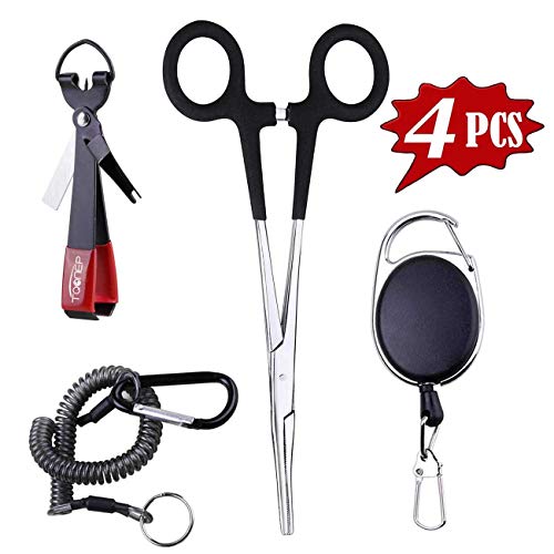 TQONEP Fly Fishing Tools and Accessories Combo, Fishing Clipper and Fishing Quick Knot