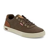 Levi's Mens Beaumont WX C Casual Sneaker Shoe, Brown/Tan, 8.5 M