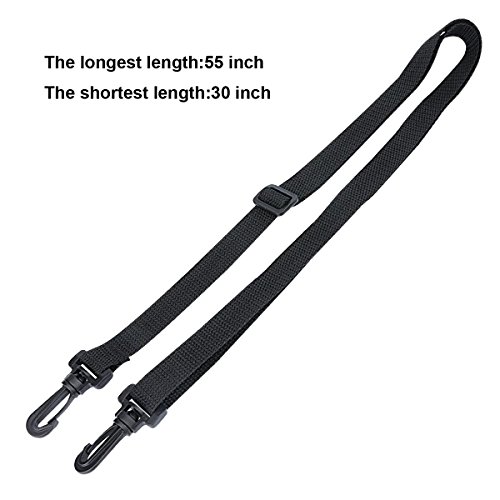 Image of RICHEN Neoprene Water Bottle Carrier Bag with Adjustable Shoulder Strap,Insulated Water Bottle Cover for Stainless Steel /Glass /Plastic Bottles