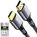 Stouchi HDMI Cable 2m(6Ft) 10K 8K Ultra High Speed HDMI® Cable 10K 8K@60HZ 4K@144/120Hz RTX 3080 eARC HDR10 4:4:4 HDCP 2.2&2.3 Dolby Compatible with Roku TV/PS5/Xbox Series X/Samsung/Sony/LG
