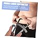 SEWOART 2Pcs Caliper and Tape Measure for Accurate Body Composition Analysis Tester for Men and Women Fat Measurement Tool for Fitness and Health Monitoring