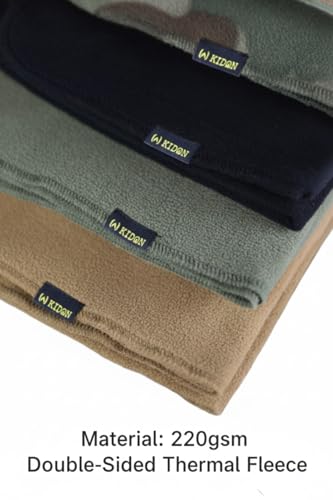 Multi-Functional Cashmere-Like Soft Double-Sided Thermal Fleece Scarf-Winter Neck Warmer, Shawl & Backpack Cushion Layer(Unisex, Olive Green,185x40cm)2