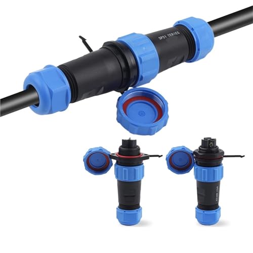 Connecteur de fil LP/SP21 étanche 2 broches prise aviation mâle femelle pour câble extérieur