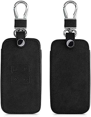 WUZUTU Leder Schlüsselhülle Für LYNK&CO 900 Z20 Z10 - Crazy Horse Leder Mit Schlüsselanhänger